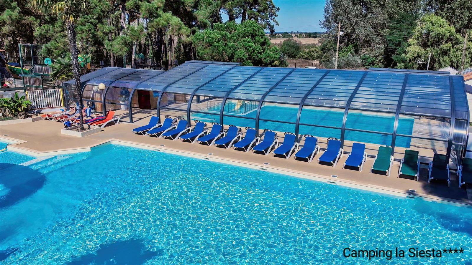 Camping piscine couverte La Faute Sur Mer - Camping La Siesta | La Faute sur Mer