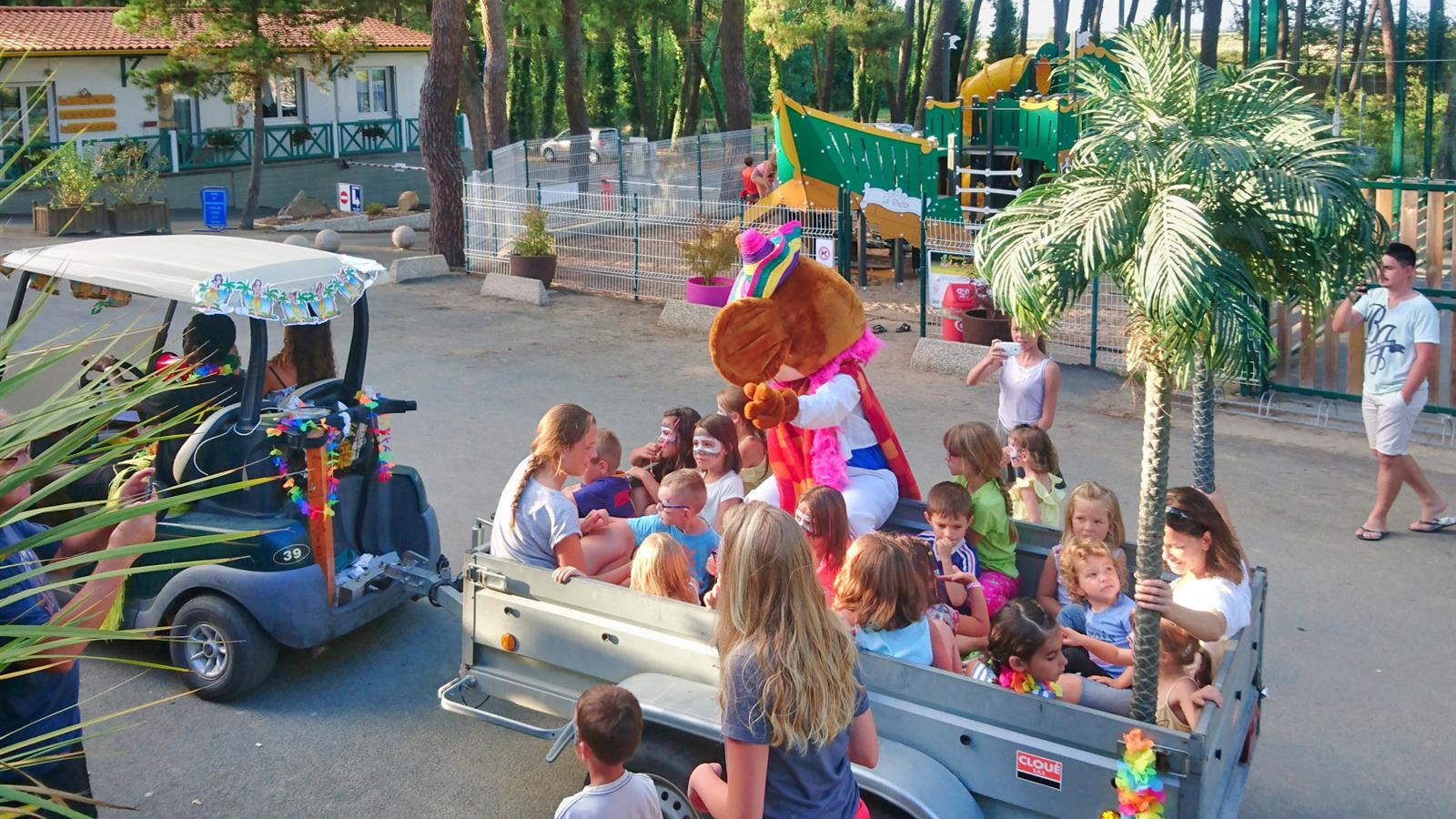 Activités pour les enfants, promenade camping La Siesta LA tranche sur mer - Camping La Siesta | La Faute sur Mer