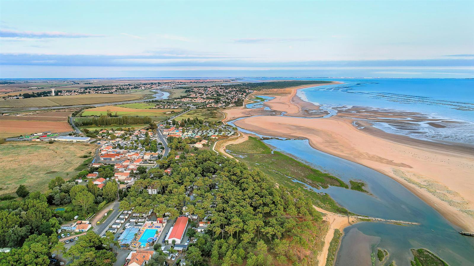 Camping accès bord de mer l'Aiguillon la Presqu'Ile - Camping La Siesta | La Faute sur Mer