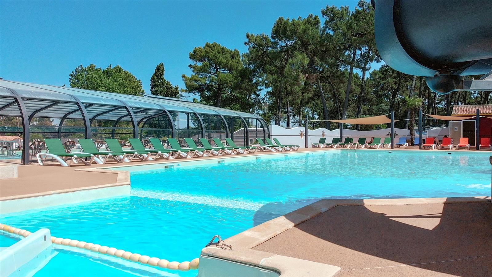 Camping La Siesta, camping 4 étoiles avec espace aquatique, location emplacements, mobil homes, chalets, appartements, vente de mobil homes à La Faute sur Mer en Vendée - Camping La Siesta | La Faute sur Mer